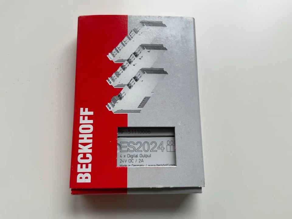 Beckhoff ES2024 EtherCAT-Klemme 4-Kanal-Digitaler-Ausgang - Bild 1 von 1
