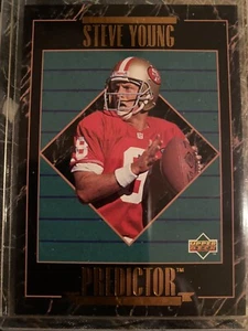 1995 Upper Deck Predictor Award Winners Prizes Football Card #HP2 Steve Young - Picture 1 of 2