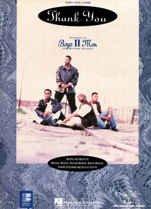 Noten von 1994 ~ THANK YOU ~ Boys II Men ~ NEU Vintage! - Bild 1 von 1