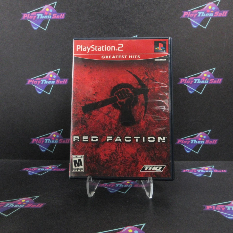 Red Faction PS2 PlayStation 2 GH Complete - 1 Year Warranty EX Cond - Image 1 of 4