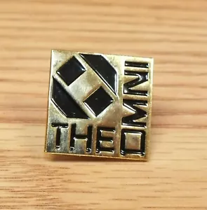 Schwarz & Gold Ton Quadrat The OMNI Sammlerstück Souvenir Anstecknadel - Bild 1 von 3