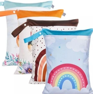 Medium wetbag. 2 zipped pockets. Washable nappy. Swim bag. - Picture 1 of 21