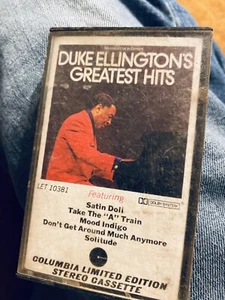 Duke Ellington Greatest Hits Recorded Live Cassette - Picture 1 of 2