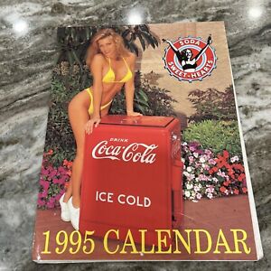 1995 Soda Sweethearts Swimsuit Calendar Coke,Pepsi,7 Up, Canada Dry
