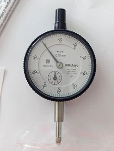 Mitutoyo 2046SB 10mm/.01mm Plunger Dial Indicator Made in Japan NOB - Picture 1 of 16