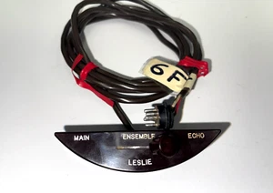 LESLIE ENSEMBLE 3 WAY HALFMOON for Hammond B3 to 122 145 147 MAIN ECHO SWITCH - Picture 1 of 7