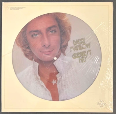 BARRY MANILOW ~ GREATEST HITS ~ LIMITED EDITION PICTURE DISC ~ 2 LPS ~ SEALED! - Image 1 of 4