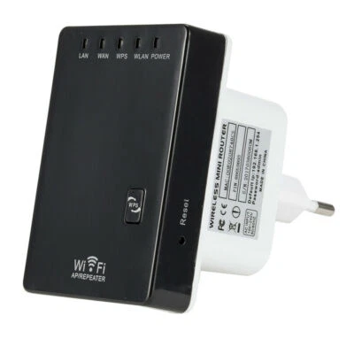 300Mbps WLAN Repeater Router Range Wifi Signal Verstärker Access Point Booster - Bild 1 von 4