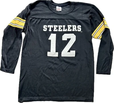 Camiseta deportiva vintage de los Pittsburgh Steelers de Rawlings para jóvenes Foto 1 de 3