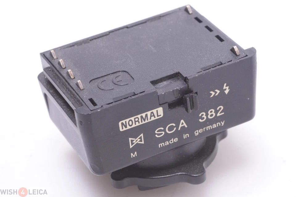 ✅ ADAPTADOR FLASH MECABLITZ METZ SCA 382 M CONTAX RF, SLR G1, G2, YASHICA Foto 1 de 1
