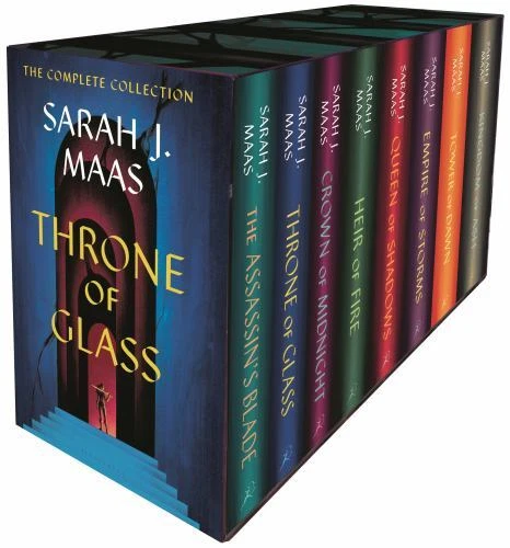 Throne of Glass Hardcover Box Set by Sarah J. Maas (2023, Hardcover)