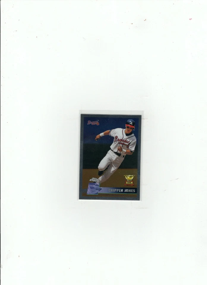 2017 Chipper Jones Topps Chrome Update Rookie Cup #TARC-8 Free Shipping (A-562) - Image 1 of 1