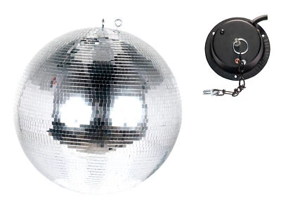 American DJ Eliminator EM16 16" Mirror Disco Ball+Motor For Dance Floor/Club/Bar - Image 1 of 4