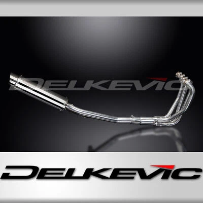 Suzuki GSF1200 Bandit 1995-2005 Complete Exhaust 4-1 14" Round Stainless Muffler - Image 1 of 4