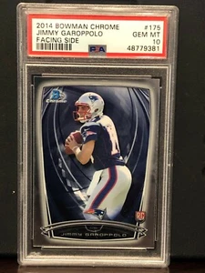 2014 Bowman Chrome #175 Jimmy Garoppolo RC Rookie PSA 10 - Picture 1 of 1
