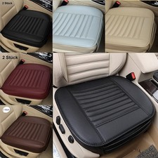2x Universal Vorne Auto Sitzkissen Sitzauflage Sitzbezüge Sitzmatte Sitzaufleger