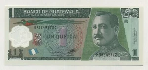 Guatemala 1 Quetzal 2-5-2012 Pick 115.b UNC Uncirculated Banknote - Picture 1 of 2
