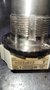 800T-H33 SER.T 2POS. INTERRUPTOR SELECTOR MANTENIDO Sin Llave Buen Estado Usado - Imagen 1 de 4