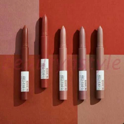 Maybelline Superstay Matte Ink Crayon Lipsticks - Choose Your Shade