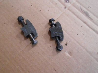 Yamaha Maxim 550 XJ550 XJ 550 1982 82 brazo oscilante cadena ajustador bloques pernos Foto 1 de 2