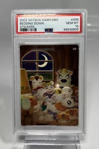 Artbox Hamtaro Series 1 #008 2002 ropa de cama plumón - clasificación PSA 10 gemas como nuevo - Imagen 1 de 3