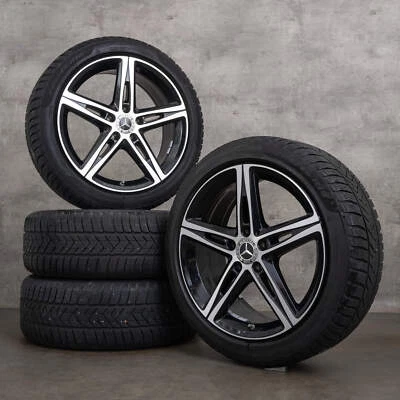 Original Mercedes Benz A B Klasse CLA AMG Winterräder 18 Zoll W177 V177 W247  - Bild 1 von 4