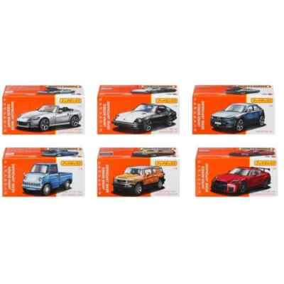 LOT OF 6 2022 Matchbox Japan Series Assortment Set of 6 Car Datsun Japanese Box - Image 1 of 4