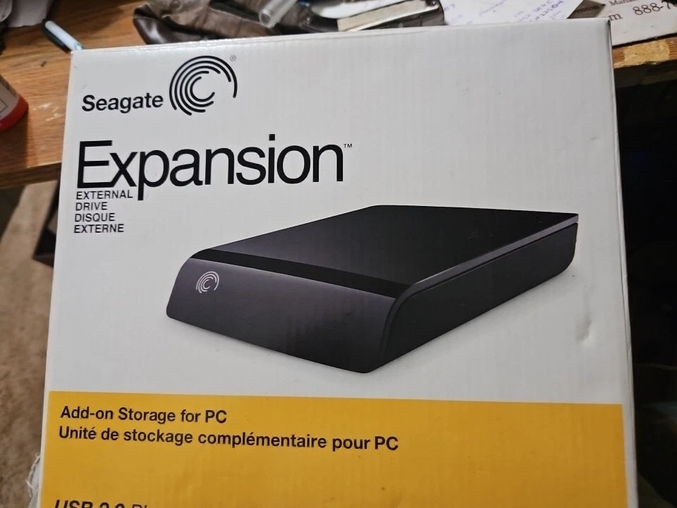 Expansion External Drive, Seagate, Plug and Play - Image 1 of 2