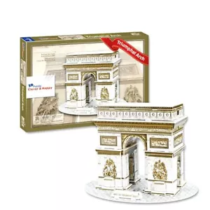 Triumphal Arch 3D Puzzle � 26-Piece Architectural Model Kit for Easy Assembly - Picture 1 of 3