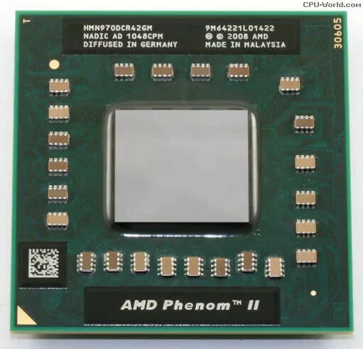 CPU AMD Phenom II N830 Triple-Core Mobile 2,1GHz - HMN830DCR32GM processore - Immagine 1 di 1