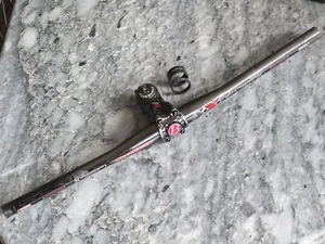 Bontrager XXX Race Carbon Ahead Vorbau 12° 75mm + Lenker 600mm 31,8mm - Bild 1 von 11