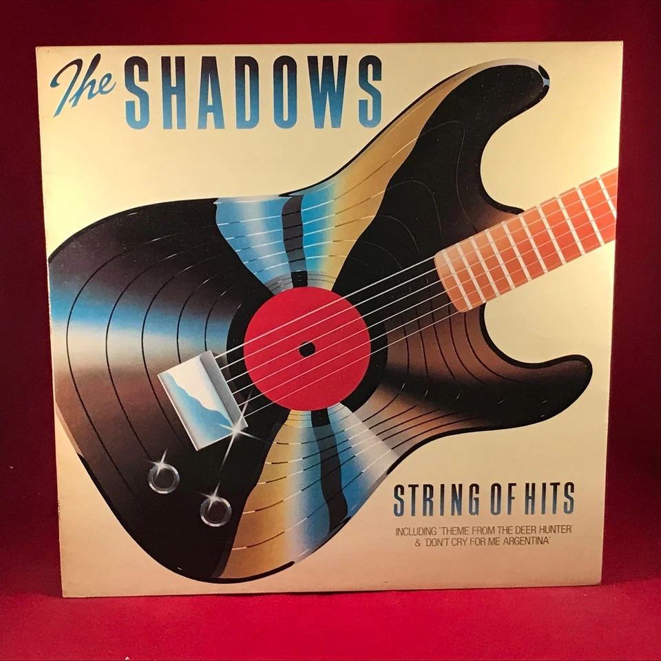 THE SHADOWS String Of Hits 1979 UK VINYL LP Bright Eyes record best of H - Image 1 of 1