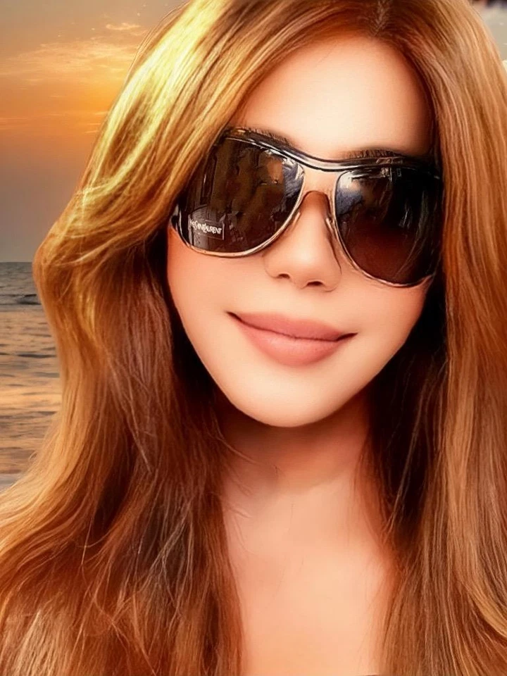 Auténticas gafas de sol de gran tamaño con logotipo de Yves Saint Laurent hechas en ITALIA YSL 2186S Foto 1 de 1