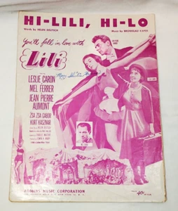 Vintage Noten Hi Lili Hi Lo You'll Fall in Love Clear Sleeve 1952 - Bild 1 von 4