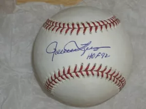 Rollie Fingers Autographed Baseball with "HOF '92" Inscription - Picture 1 of 2