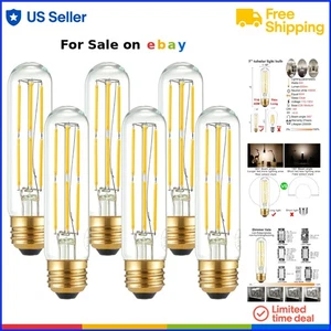 E26 LED Bulb 6W Equal 60W Dimmable Neutral White 4000K Wall Sconce Outdoor - Picture 1 of 9