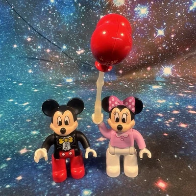 Lego Duplo Disney Mickey and Minnie Mouse minifigures - Image 1 of 3