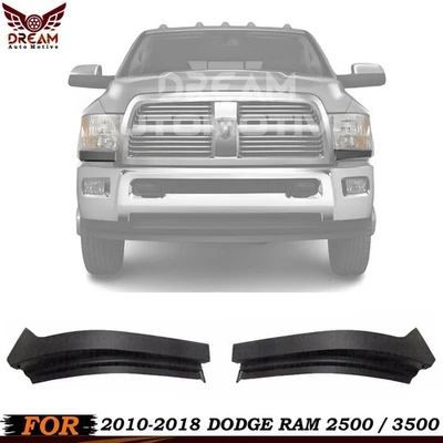 New Front Bumper Headlight Fillers RH & LH For 2010-2018 Dodge Ram 2500 / 3500 Foto 1 de 4