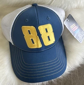 Dale Earnhardt Jr Motorsports Large Number 88 Navy White with Snapback Hat Dega - Picture 1 of 3