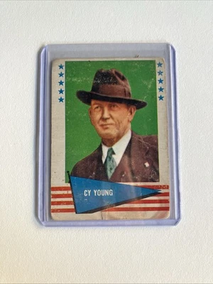 1961 Fleer Baseball Greats - Cy Young #153 - Imagem 1 de 2