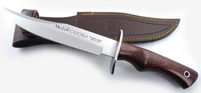 Cuchillo Muela Cazorla - Hoja de acero inoxidable con funda de cuero 28 cm Foto 1 de 4