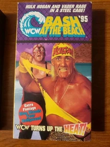 WCW Bash At The Beach 1995 95 VHS Wrestling Video WWE - Picture 1 of 3