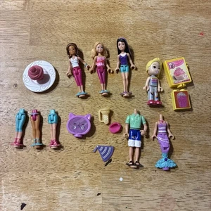 Mega Blocks Lot Doll Barbie Figures and Accessories - Picture 1 of 5