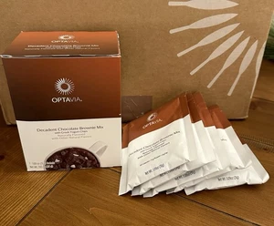 12 Fuelings Optavia Decadent Chocolate Brownie Mix w/ Greek Yogurt Chips 5/26 - Picture 1 of 8