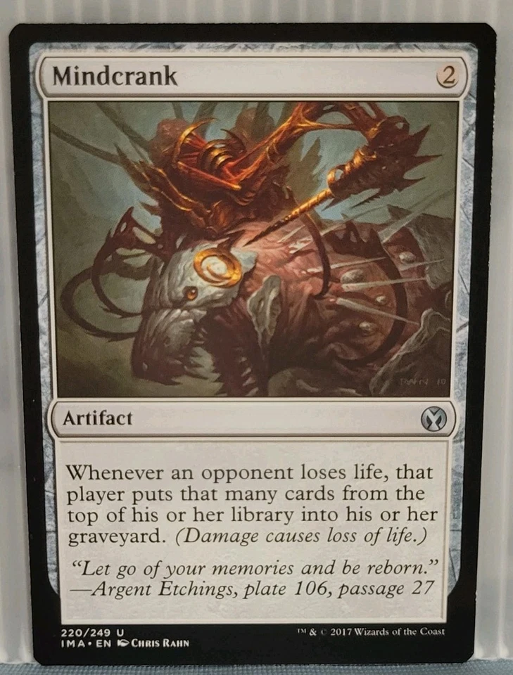 Mtg MINDCRANK NM Iconic Masters 220/249 -Argo- - Image 1 of 2