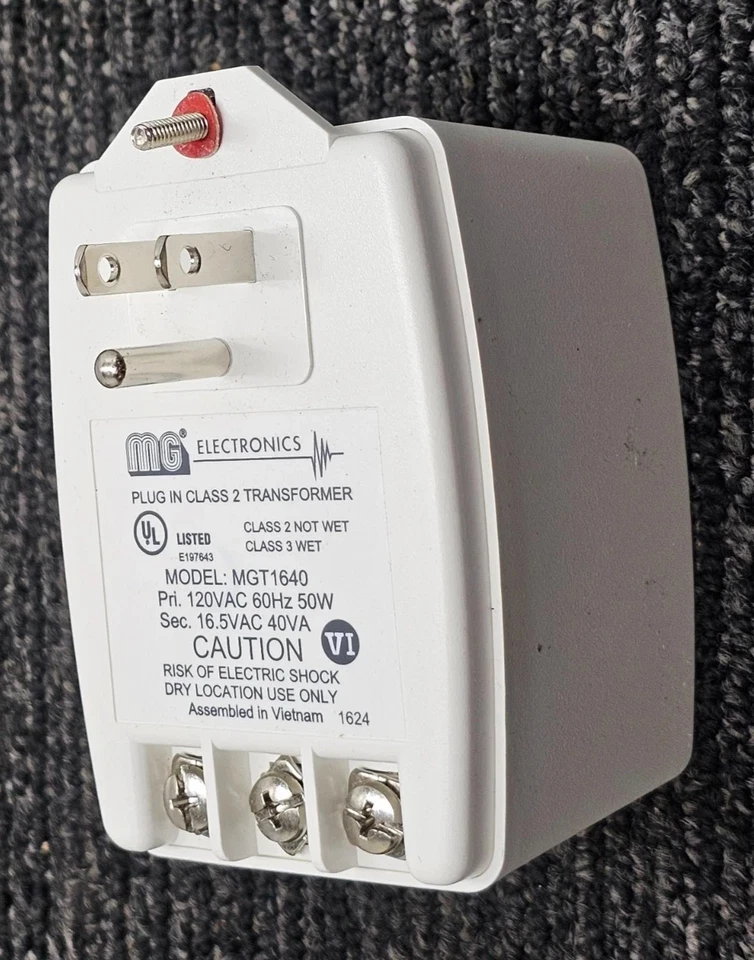 Lote de CINCO ~ MG Electronics MGT1640, 16,5 VAC 40VA Clase 2 Transformador Foto 1 de 1