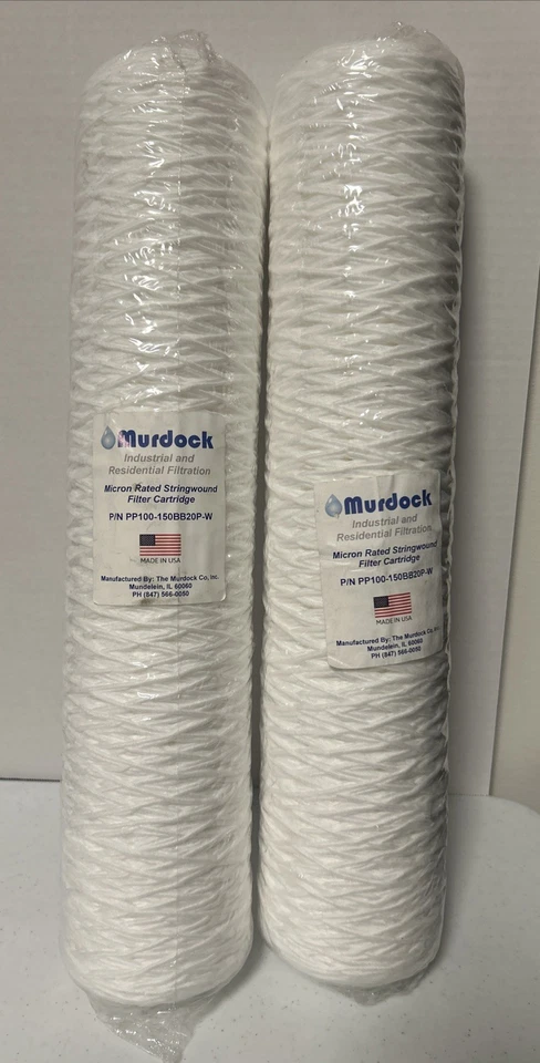 Hydronix SWC-45-2020 20 .5 String Wound Sediment Water Filter 20 Micron