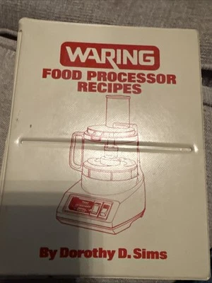 Libro de recetas procesador de alimentos waring Foto 1 de 4