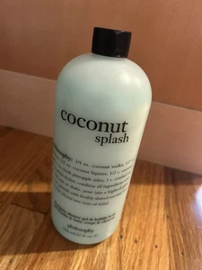 PHILOSOPHY COCONUT SPLASH NEW SEALED 32OZ 3 In 1  - Picture 1 of 4