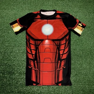 Ironman Alter Ego Under Armour Compression T Shirt Marvel Iron Man Mens Medium - Image 1 of 4